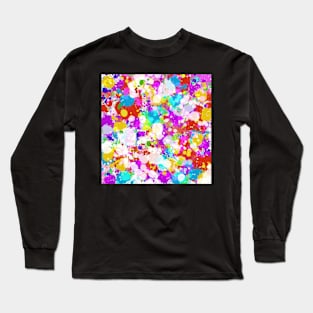 Ready to Party - Abstract Pattern Design Long Sleeve T-Shirt